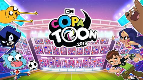 Partido arcade de Copa Toon con personajes Cartoon Network