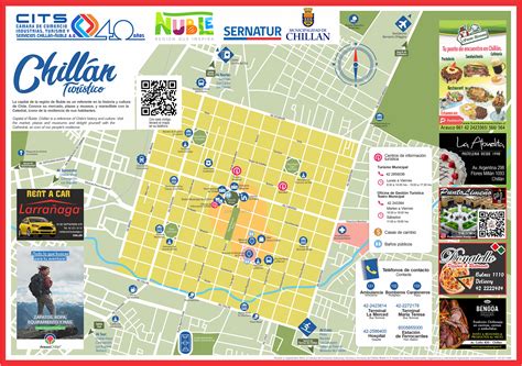 Mapa de Chillán y localidad de Cato