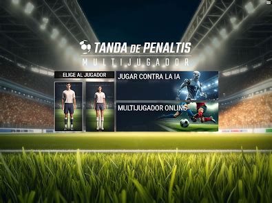 jugadores ejecutando tanda de penaltis