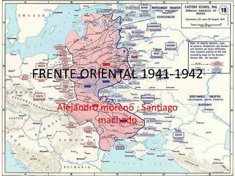 Mapa del Frente Oriental 1941-1945