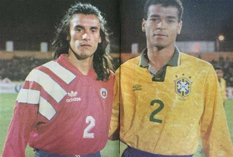 Coca Mendoza y Cafú Copa América 1993