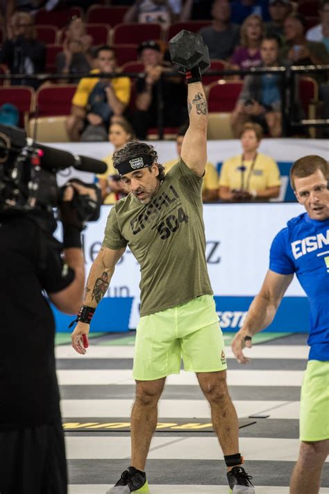 Marco Casali compitiendo en CrossFit Games