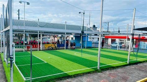 Cancha sintética de futbolito en San Carlos de Apoquindo