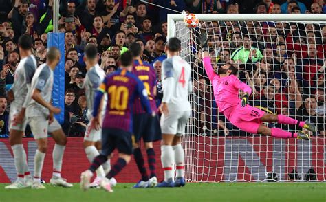 Tiro libre de Messi contra Liverpool