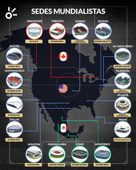 Mapa de sedes del Campeonato Mundial de Coctelería