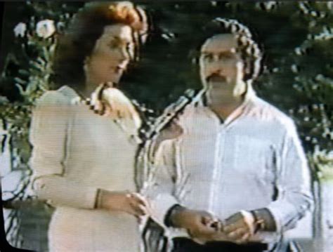 Virginia Vallejo y Pablo Escobar