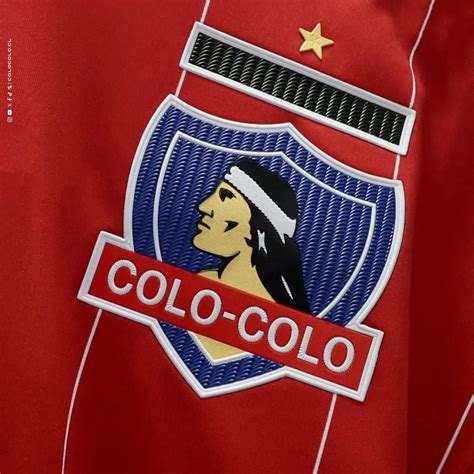 Camisa roja de Colo Colo años 80