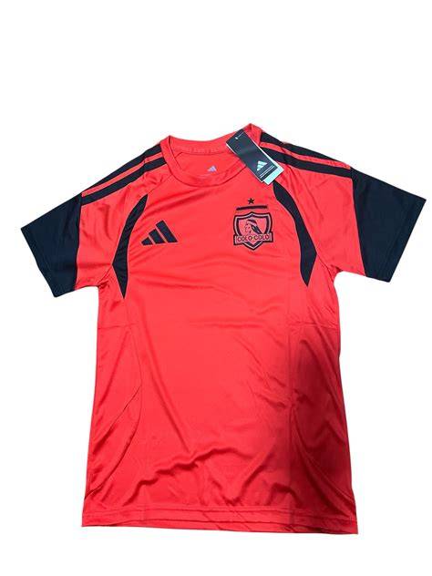 Colo Colo camiseta roja 1983 detalles blancos