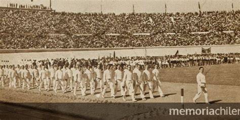Estadio Nacional durante su inauguración en 1938