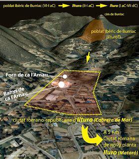 Mapa de Ilturo Iluro y Burriac