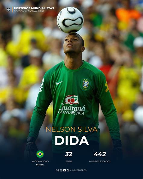 Nelson Dida con la selección brasileña