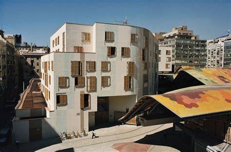 Enric Miralles Benedetta Tagliabue mercado
