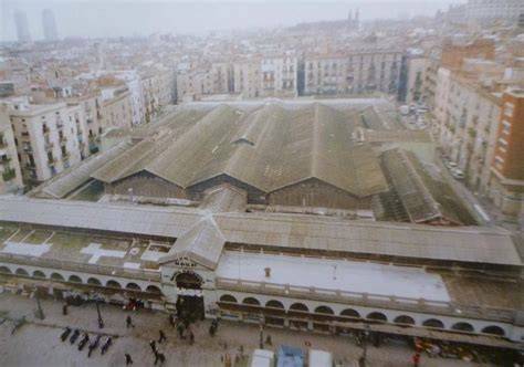 Esquema estructura cubierta mercado Santa Caterina