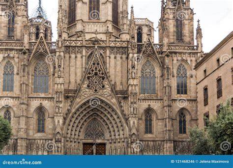 Fachada neogótica de la Catedral de Barcelona