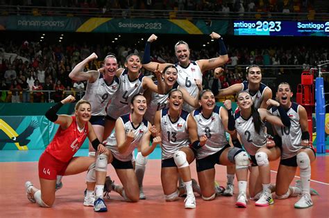 Partido de vóleibol Chile México