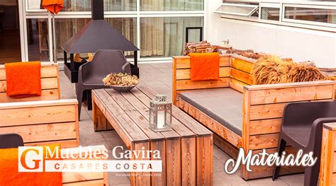 Materiales resistentes para terraza exterior