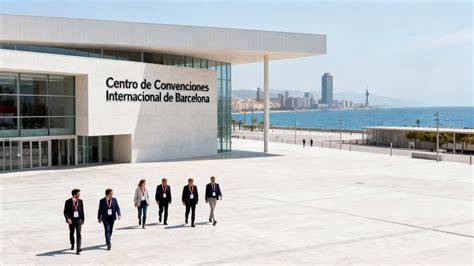 Centro de Convenciones Barcelona fachada marítima