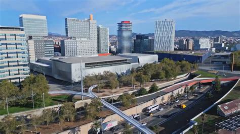 Rambla subterránea CCIB conexión edificios