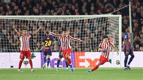 Barcelona Atlético Madrid Champions League