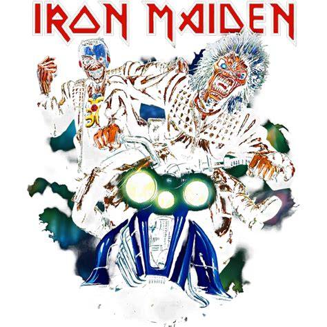 Detalle de estampado Eddie Iron Maiden