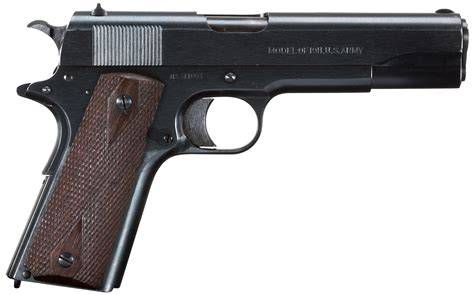Prueba militar de pistola M1911 en 1911