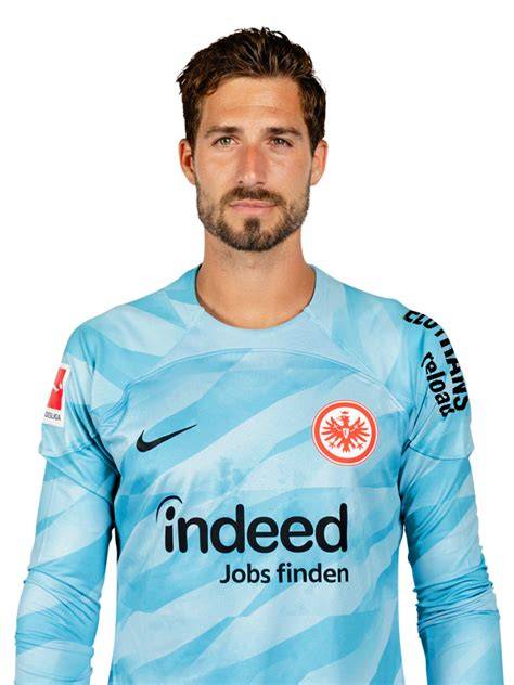 Kevin Trapp con camiseta del Eintracht Frankfurt