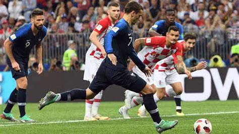 Antoine Griezmann penal Mundial Rusia 2018