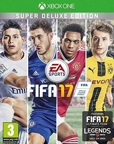 Comparativa FIFA 17 Standard Deluxe Super Deluxe