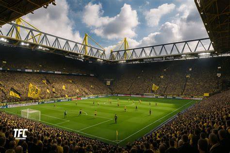 Signal Iduna Park lleno durante Dortmund Bayern