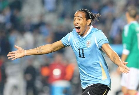 Álvaro Pereira con la selección uruguaya