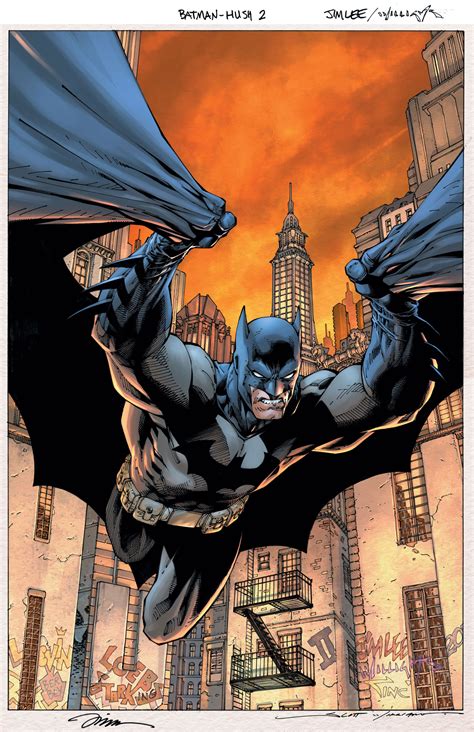 Jim Lee dibujando héroes de DC