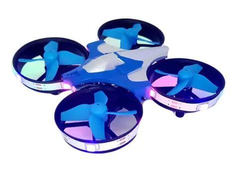 Mini dron balón con luces LED RGB