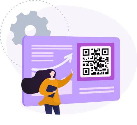 Periódico impreso con código QR informativo