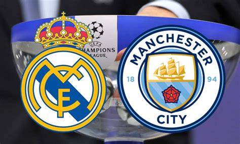 Manchester City frente al Real Madrid en Champions League