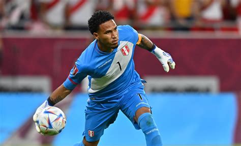Pedro Gallese con la selección de Perú
