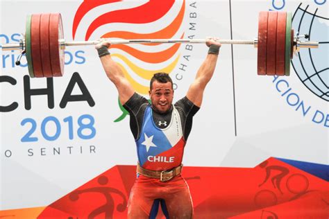 Arley Méndez levantamiento de pesas Chile