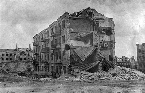 Casa de Pávlov destruida en Stalingrado