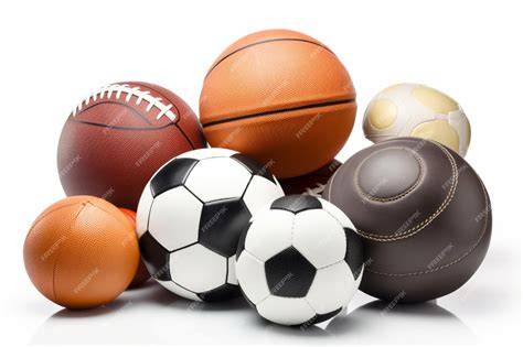 Balones deportivos en distintas superficies