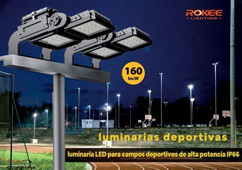 Torres de iluminación para cancha deportiva