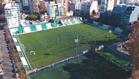 Primera cancha de Excursionistas Bajo Belgrano