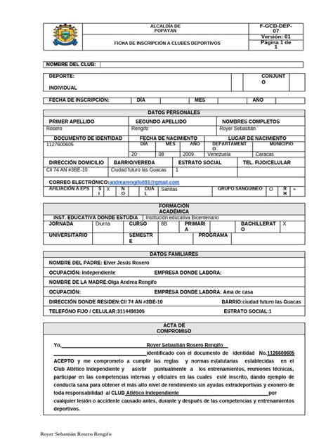 Ficha institucional del Club Deportivo Amanecer