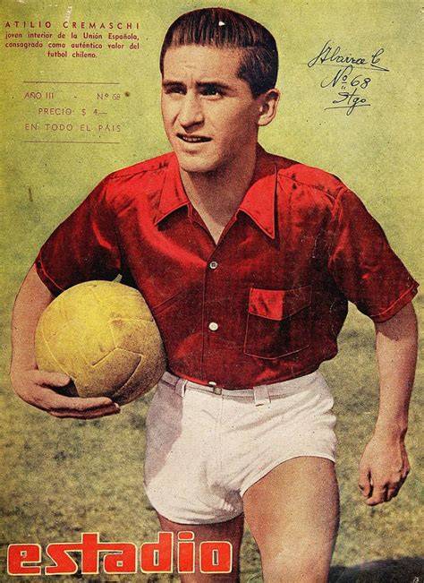 Atilio Cremaschi jugando por Colo-Colo