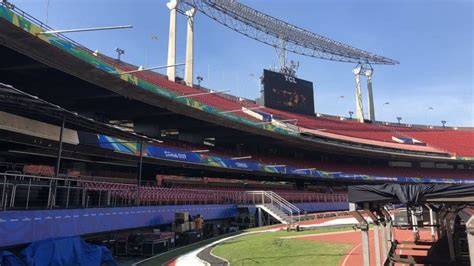 Estadio Morumbí durante partido de Copa América