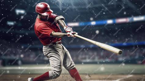Jugador de béisbol siguiendo la pelota