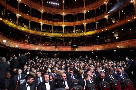 Théâtre du Châtelet gala Balón de Oro