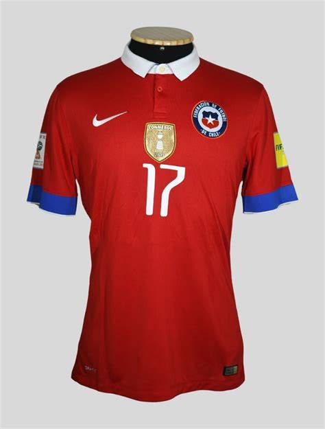 Diseños local y visitante camiseta Chile Nike