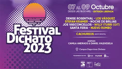 Cancha de Dichato durante festival musical