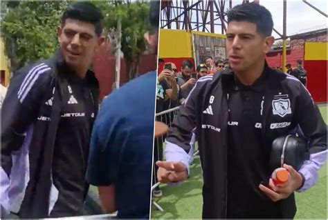 Vozinha recibido por hinchas de Colo Colo