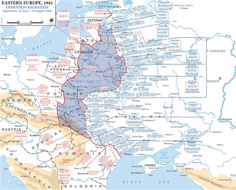 Mapa del Frente Oriental 1941-1943