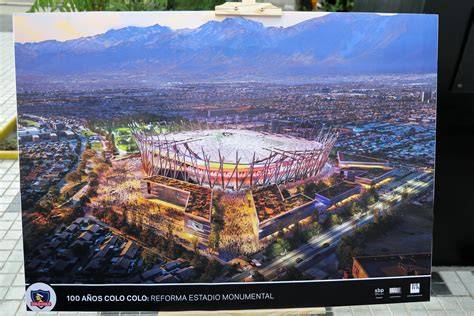 Maqueta de remodelación del Estadio Monumental